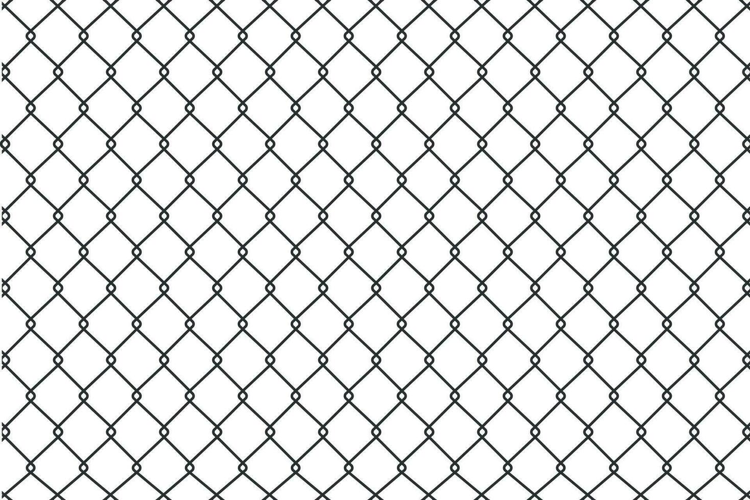 acier câble chaîne lien clôture sans couture modèle icône. vecteur illustration