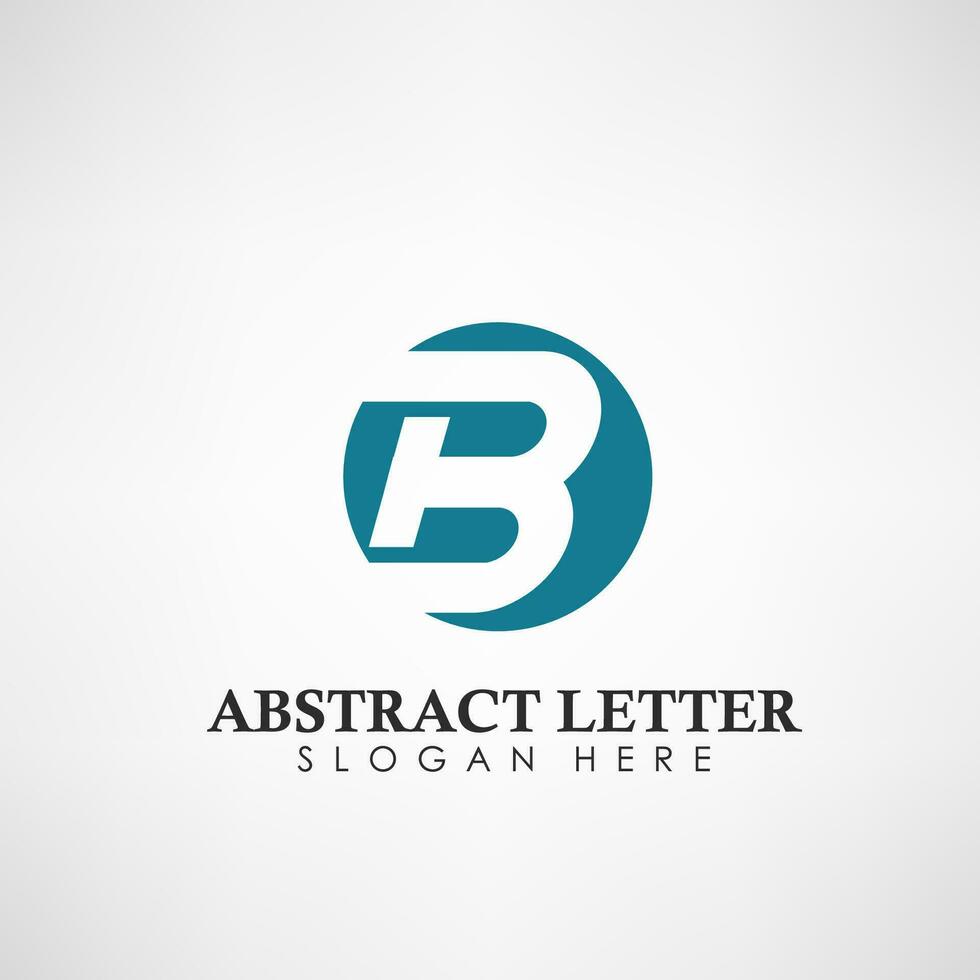 abstrait lettre b logotype. adapté pour des marques, entreprise logo, et autre, vecteur illustration