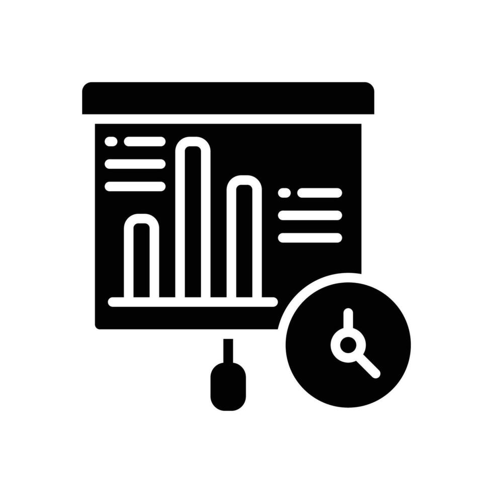 une analyse icône. vecteur glyphe icône pour votre site Internet, mobile, présentation, et logo conception.