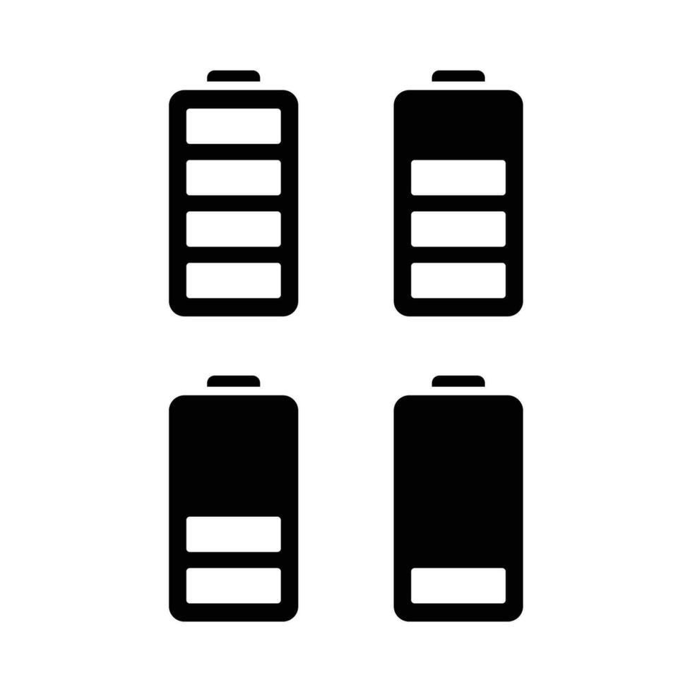 batterie icône vecteur conception modèle Facile et nettoyer