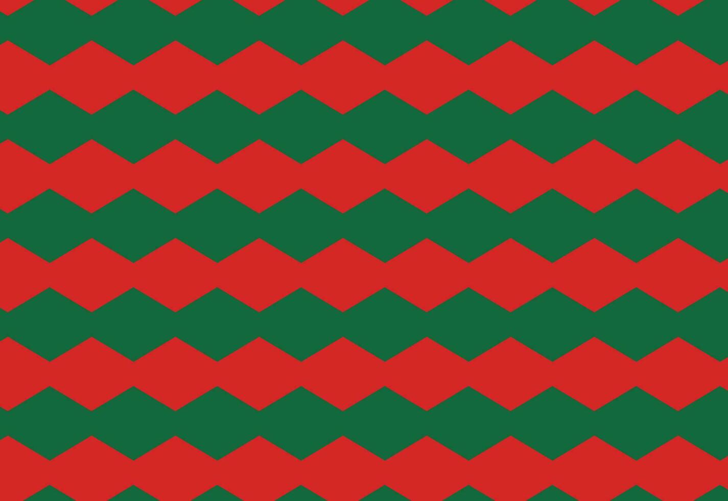 vacances chevron élégance, zigzag rouge et vert Noël conception vecteur