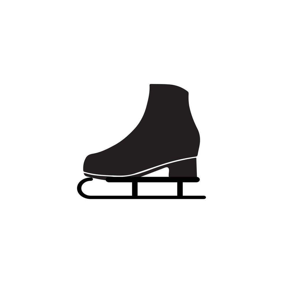 la glace patinage icône dans différent style vecteur illustration. la glace patins glyphe icône conçu dans rempli, contour, ligne et accident vasculaire cérébral style pouvez être utilisé pour la toile, mobile, ui