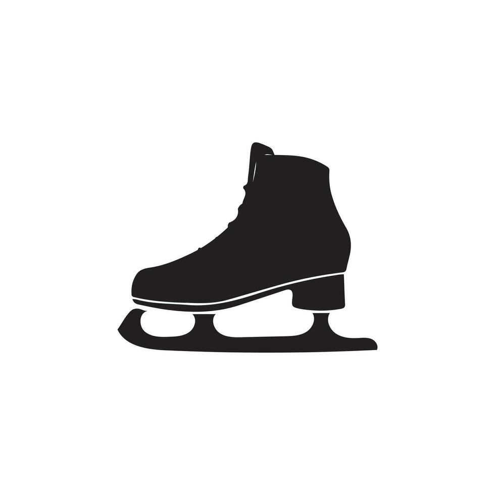 la glace patinage icône dans différent style vecteur illustration. la glace patins glyphe icône conçu dans rempli, contour, ligne et accident vasculaire cérébral style pouvez être utilisé pour la toile, mobile, ui