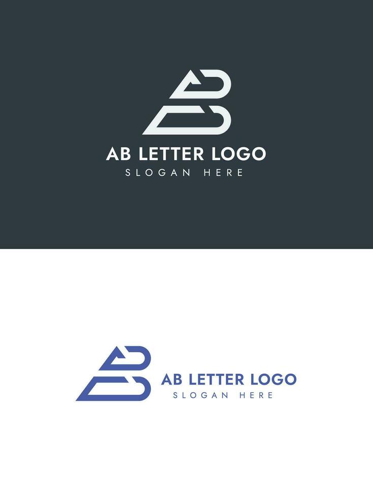 minimal un B lettre logo modèle, un B vecteur type icône logo