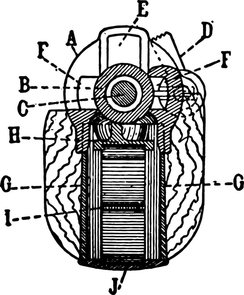 vide magazine, ancien illustration. vecteur