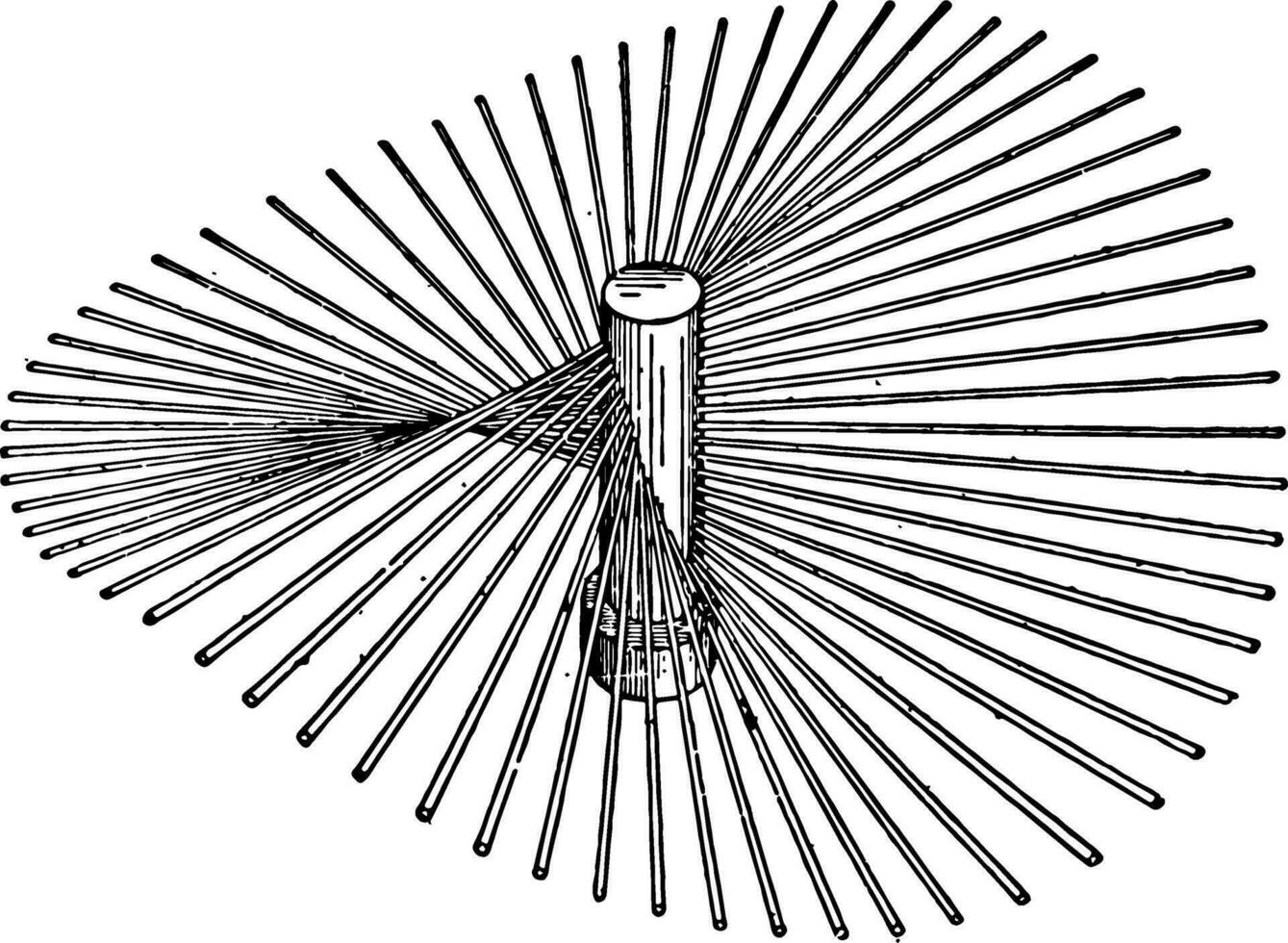 théorie de des vis ancien illustration. vecteur