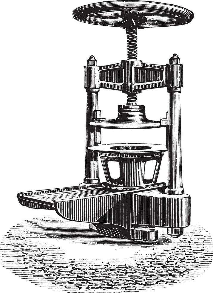 presse pour appétit, ancien gravure. vecteur