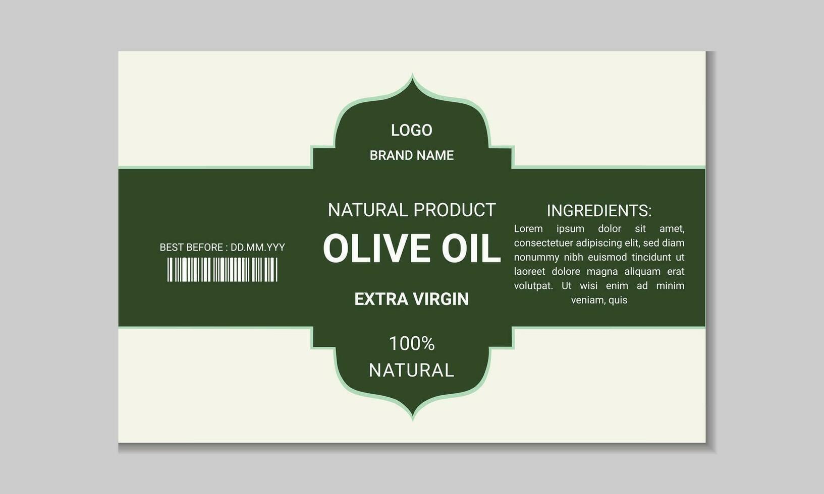 olive pétrole bouteille paquet Étiquettes, biologique supplémentaire vierge Olives vecteur