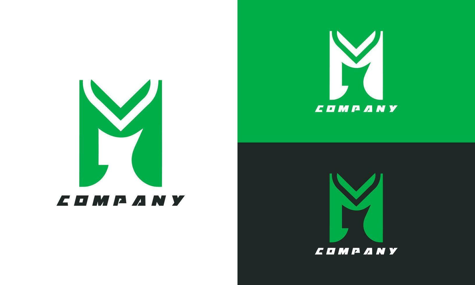 le lettre 'moi' logo. meilleur entreprise logo conception, marque logo conception vecteur