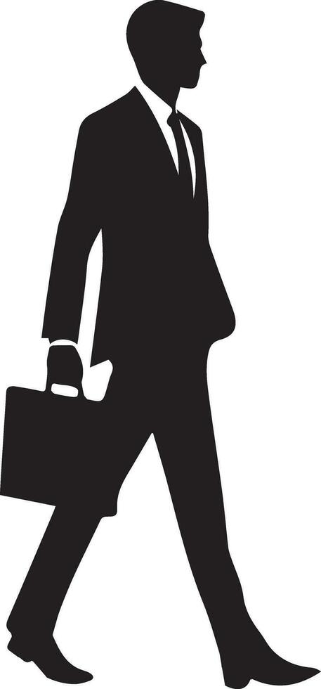 affaires homme vecteur silhouette illustration 2