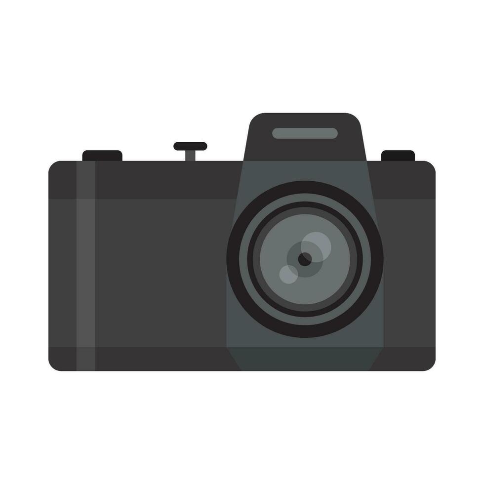 caméra dispositif plat illustrasion vecteur