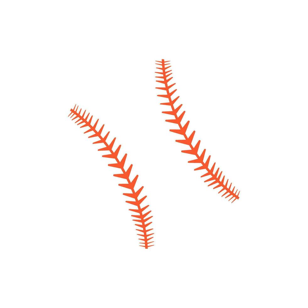 base-ball des points de suture icône vecteur. base-ball illustration signe. sport symbole ou logo. vecteur