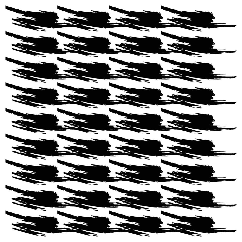 pinceau noir abstrait texture motif design illustration vectorielle. vecteur