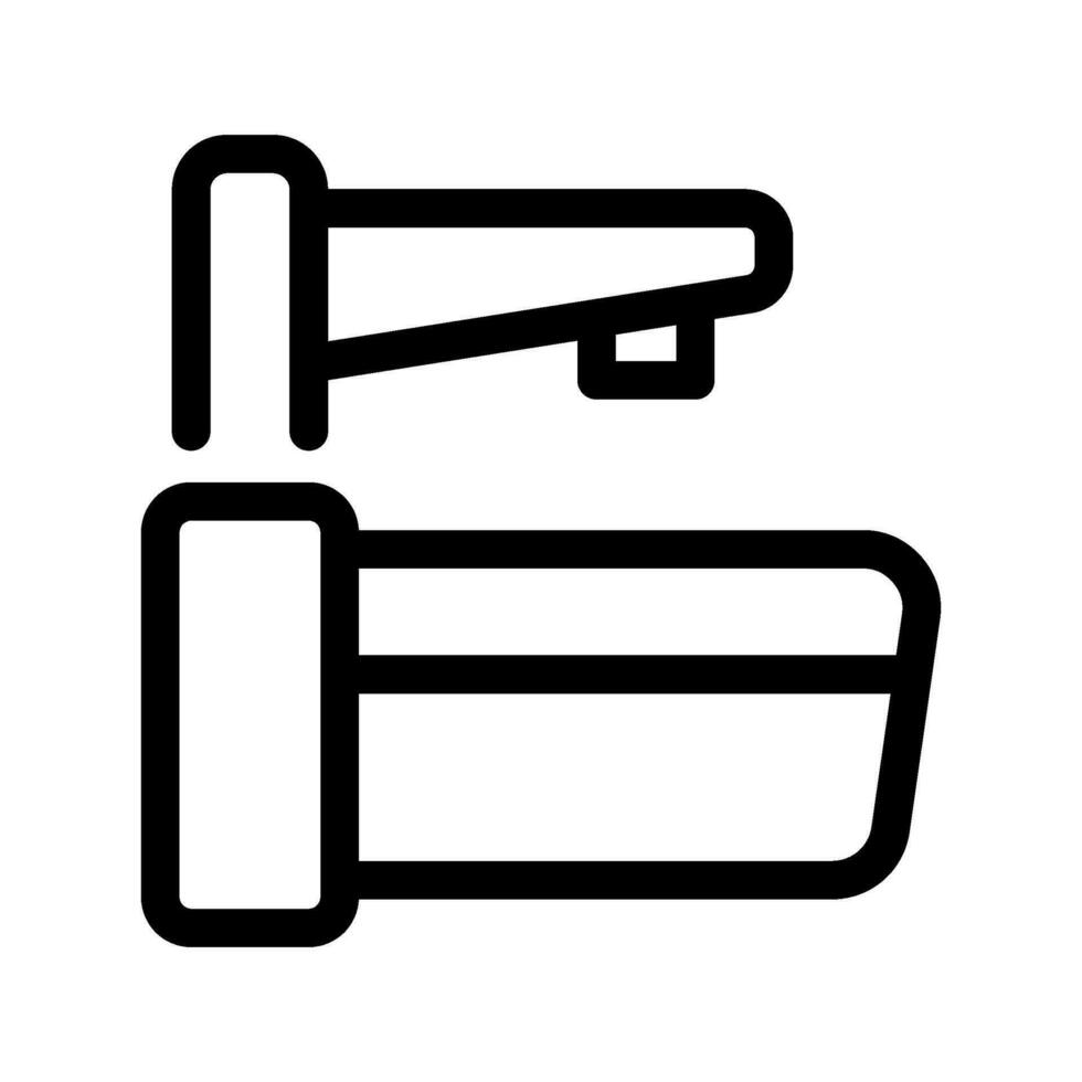 laver bassin icône vecteur symbole conception illustration