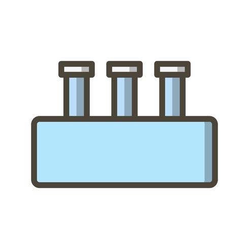 Vector set chimie icône