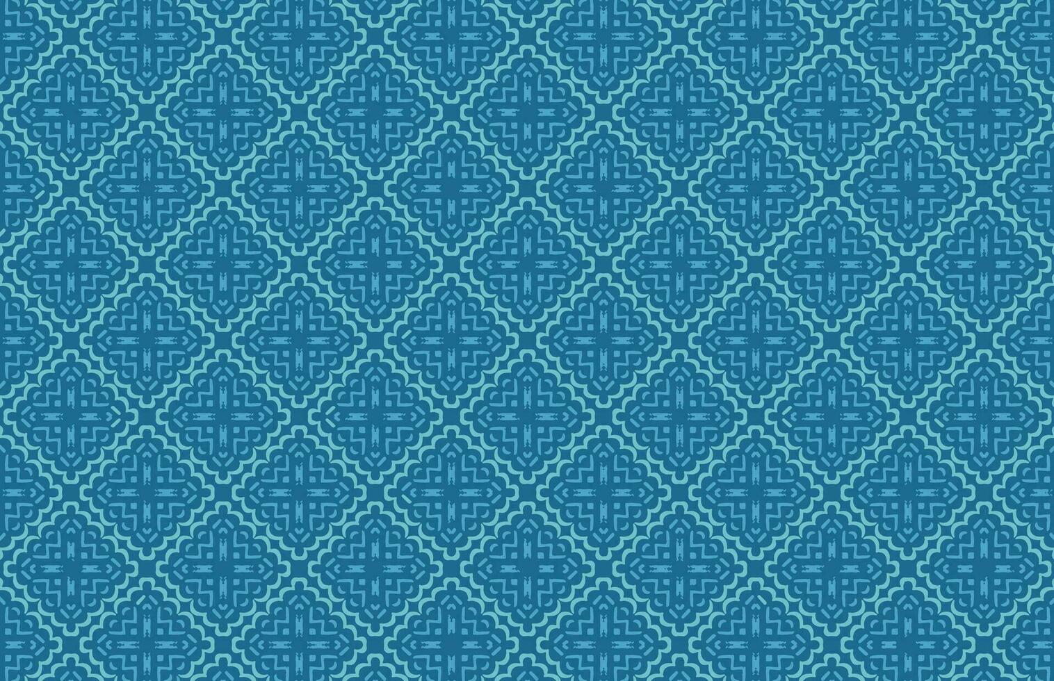 bleu carré géométrique en tissu conception modèle vecteur