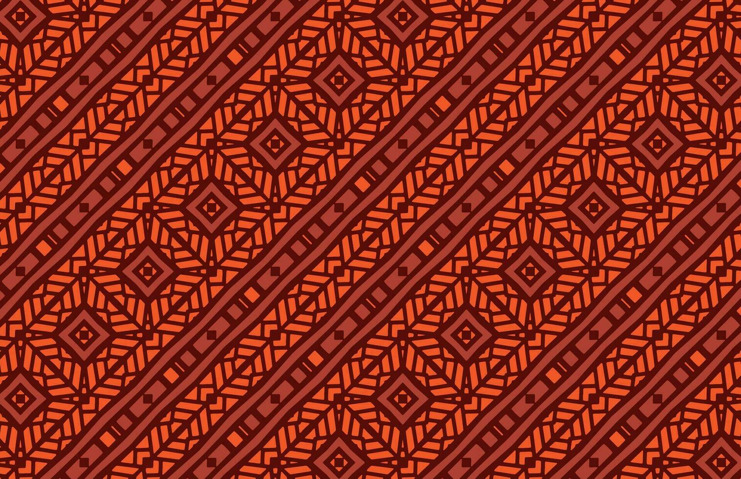 tribal marron en tissu conception modèle vecteur