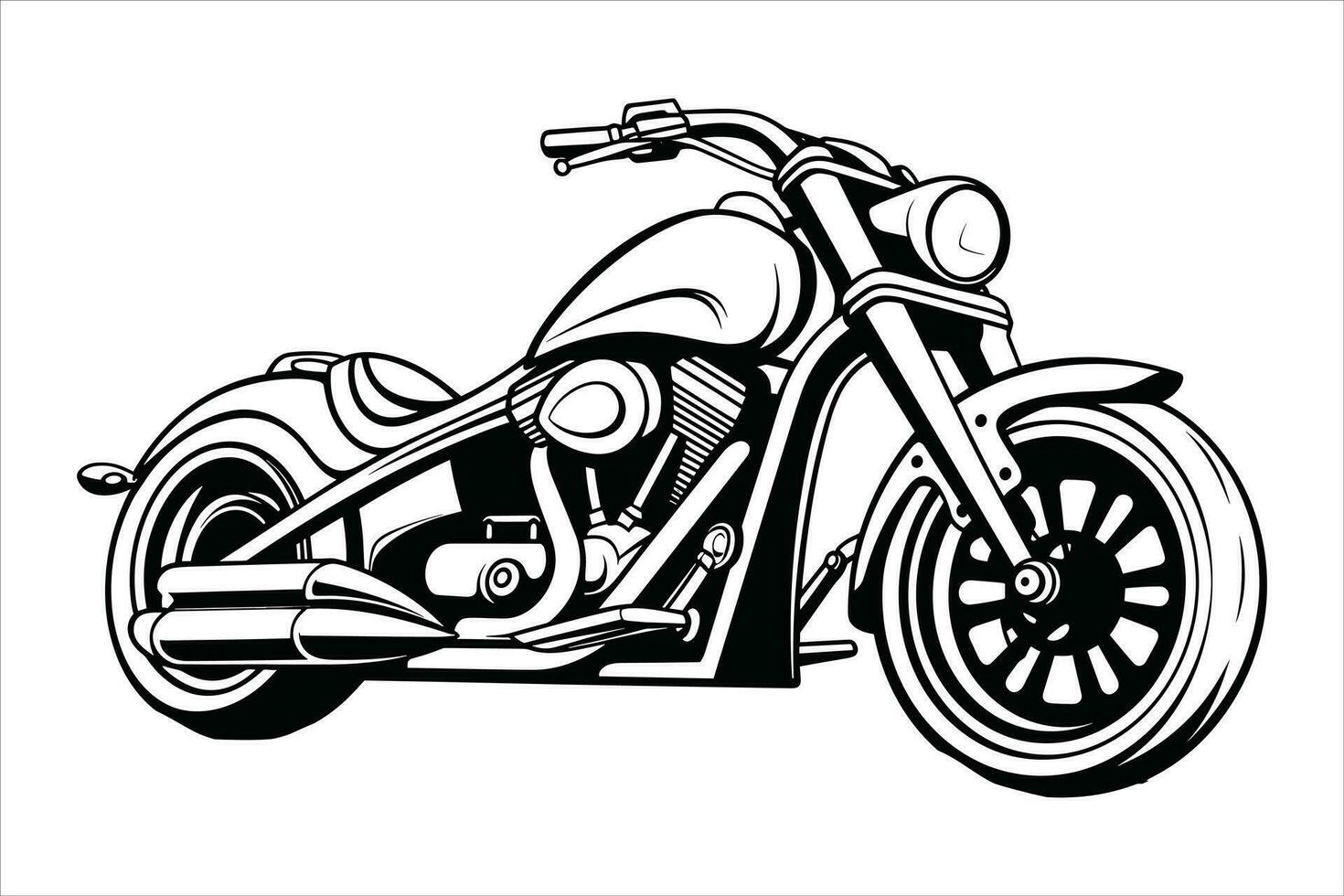 moto et superbike vecteur