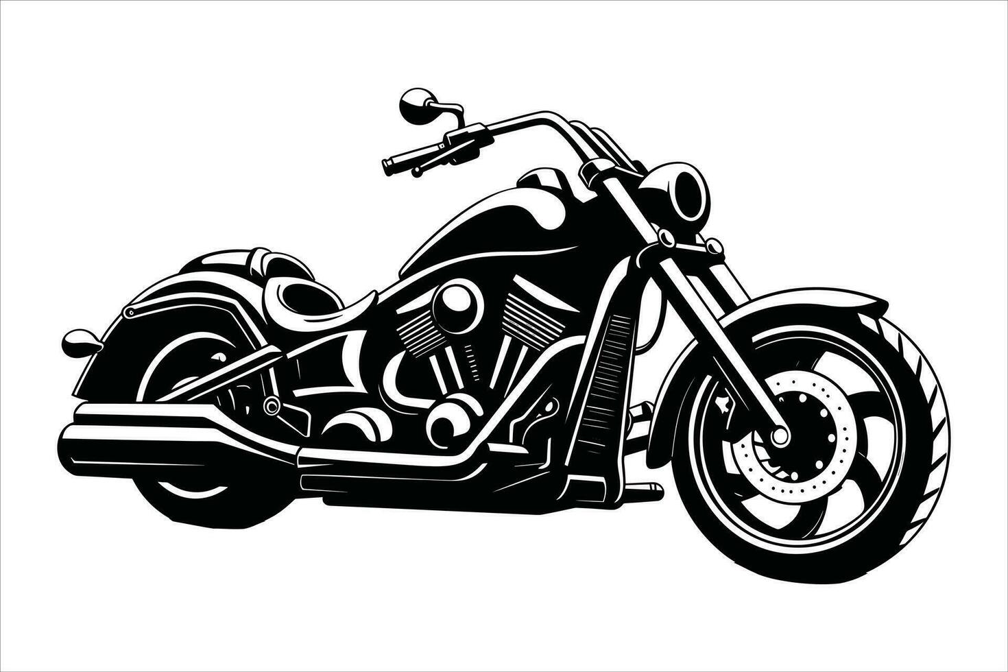 moto et superbike vecteur impression