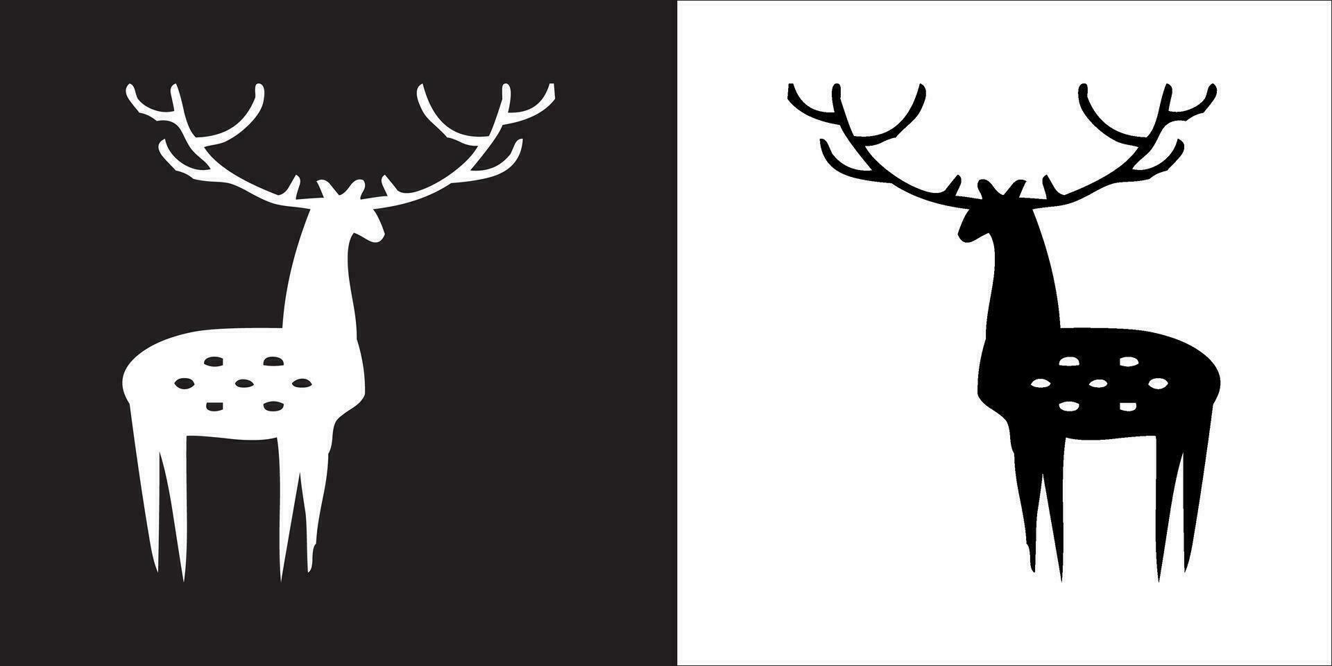 illustration vecteur graphique de cerf icône