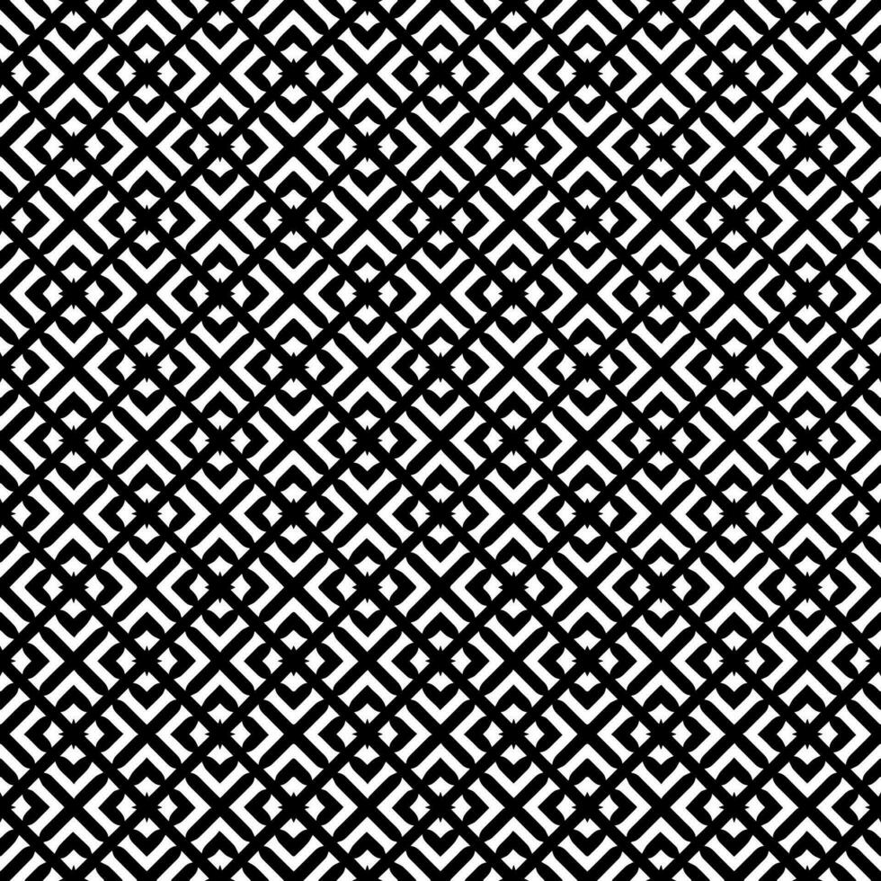 motif abstrait sans couture noir et blanc. arrière-plan et toile de fond. conception ornementale en niveaux de gris. vecteur