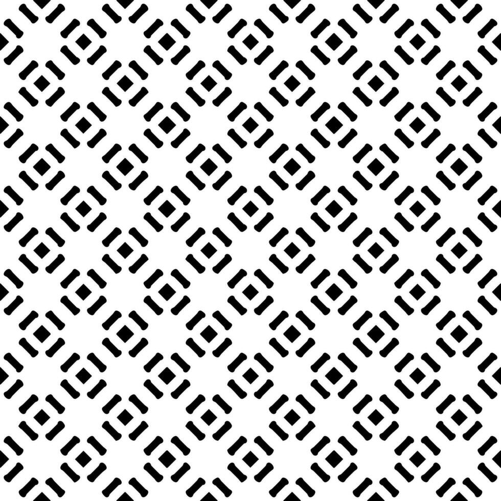 motif abstrait sans couture noir et blanc. arrière-plan et toile de fond. conception ornementale en niveaux de gris. vecteur