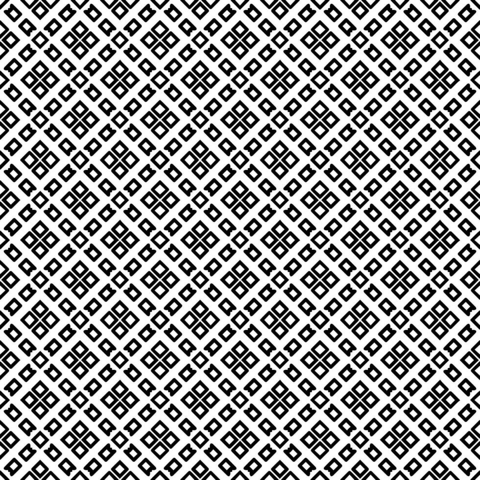 motif abstrait sans couture noir et blanc. arrière-plan et toile de fond. conception ornementale en niveaux de gris. vecteur