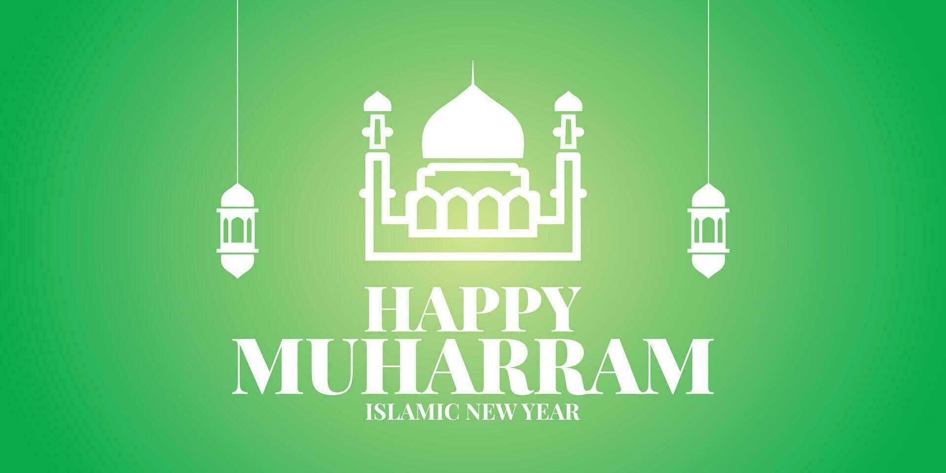 muharram mubarak saint mois hijri islamique Nouveau année hijri 1444 Vendredi juillet 29 hijri dérivé de hijra sens migration départ point de islamique calendrier est migration de prophète Mohammed de Mecque vecteur