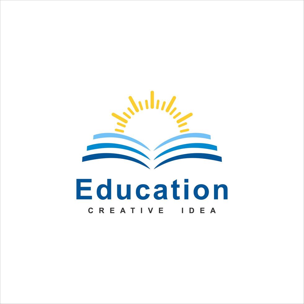 éducation logo modèle conception icône vecteur illustration