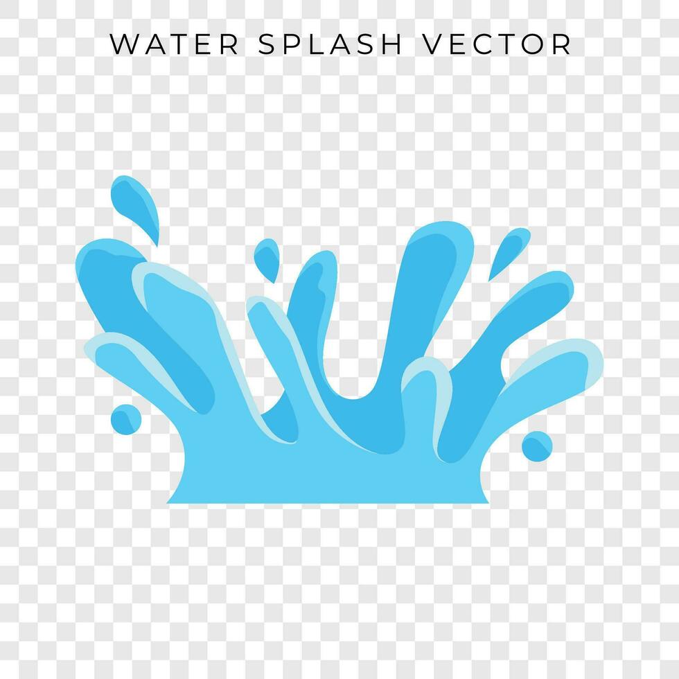 l'eau éclaboussure vecteur illustration graphique laissez tomber png