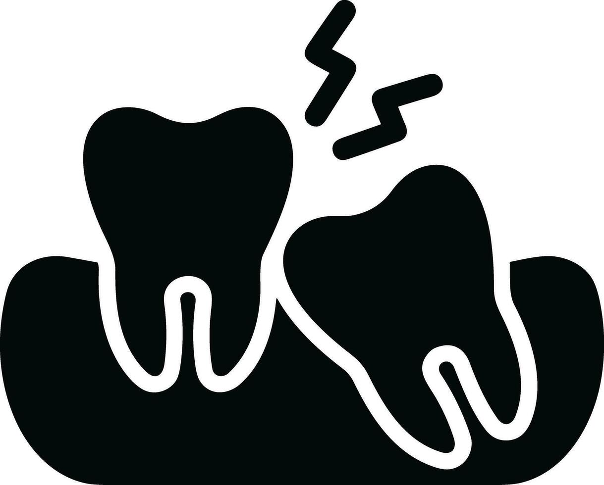 dent dentiste icône symbole image vecteur. illustration de le dentaire médicament symbole conception graphique image vecteur