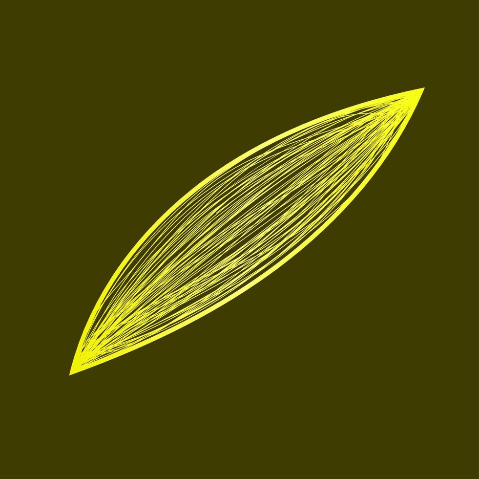 art de lignes abstraites jaunes avec effet de dégradé ondulé. peut utiliser pour le signe, l'objet, les ressources, l'élément, la collection, le symbole, l'arrière-plan ornement pour la conception graphique vecteur