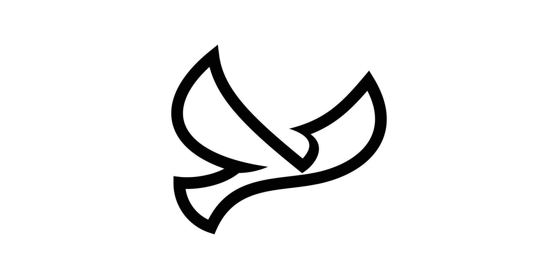 logo combinaison de oiseau illustrations, Icônes, vecteurs, symboles. vecteur