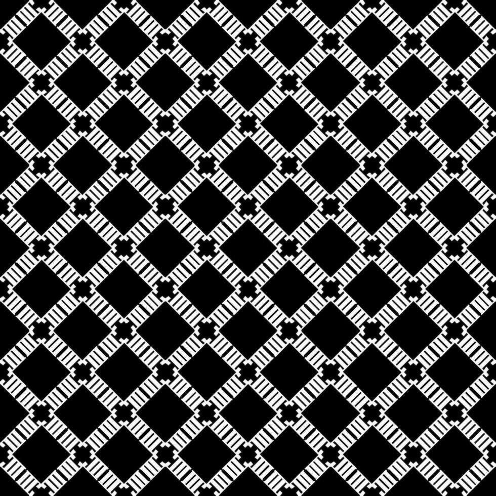 motif abstrait sans couture noir et blanc. arrière-plan et toile de fond. conception ornementale en niveaux de gris. vecteur