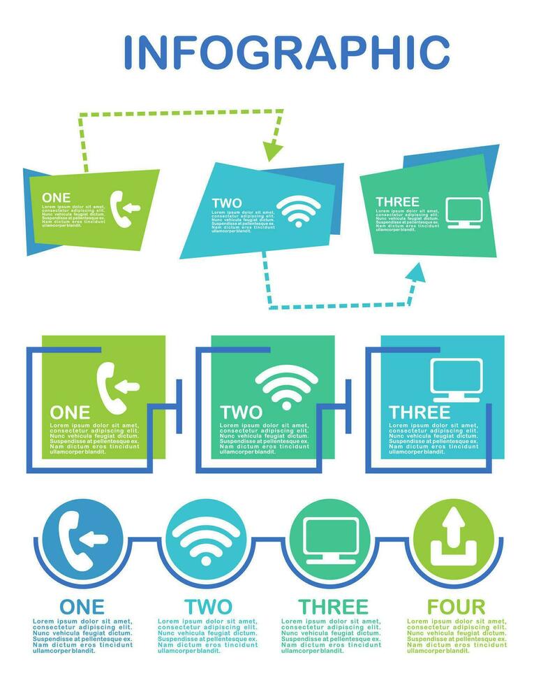 affaires Les données visualisation. processus graphique. abstrait éléments de graphique, diagramme avec pas, choix, les pièces ou processus. vecteur affaires modèle pour présentation. Créatif concept pour infographie