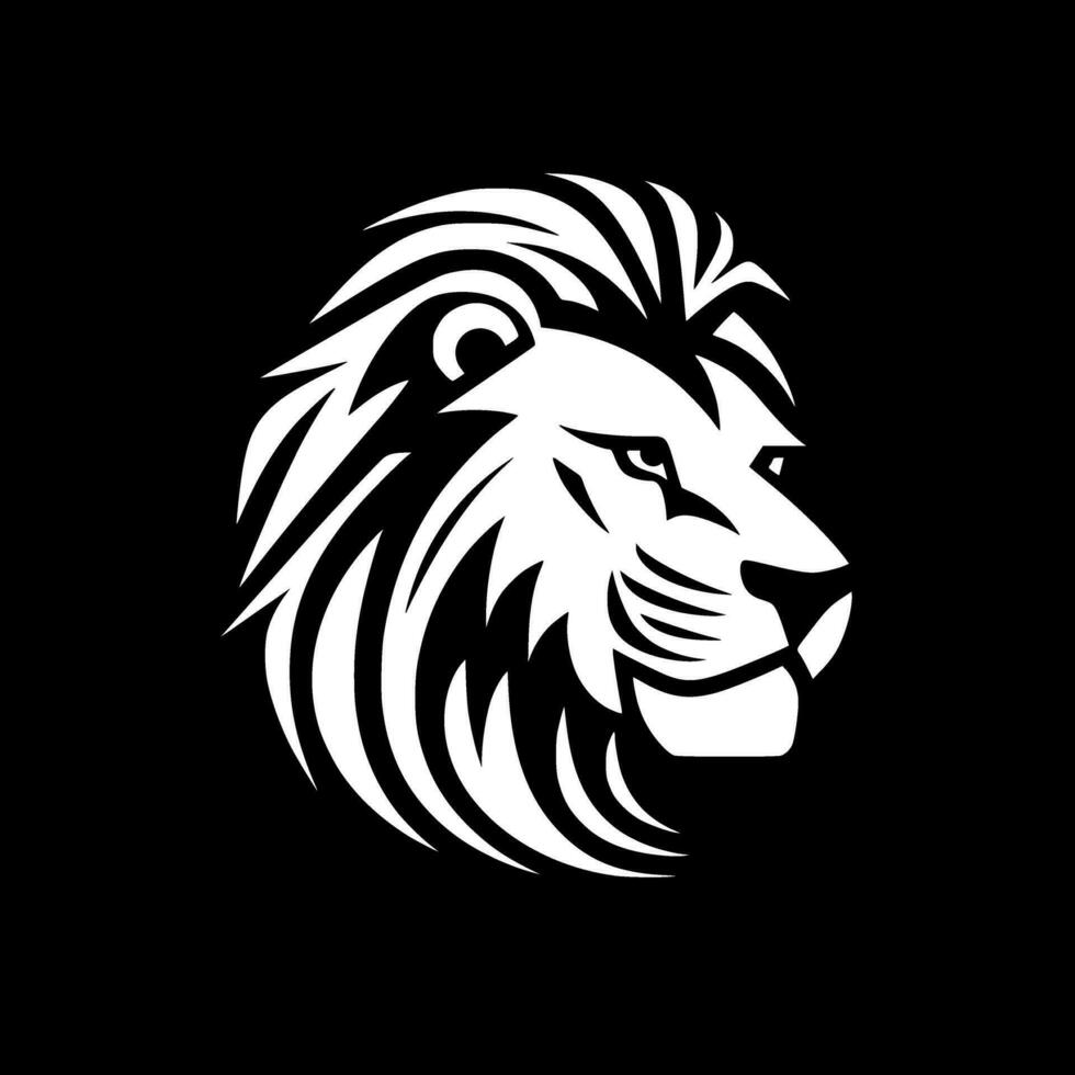 lion, minimaliste et Facile silhouette - vecteur illustration