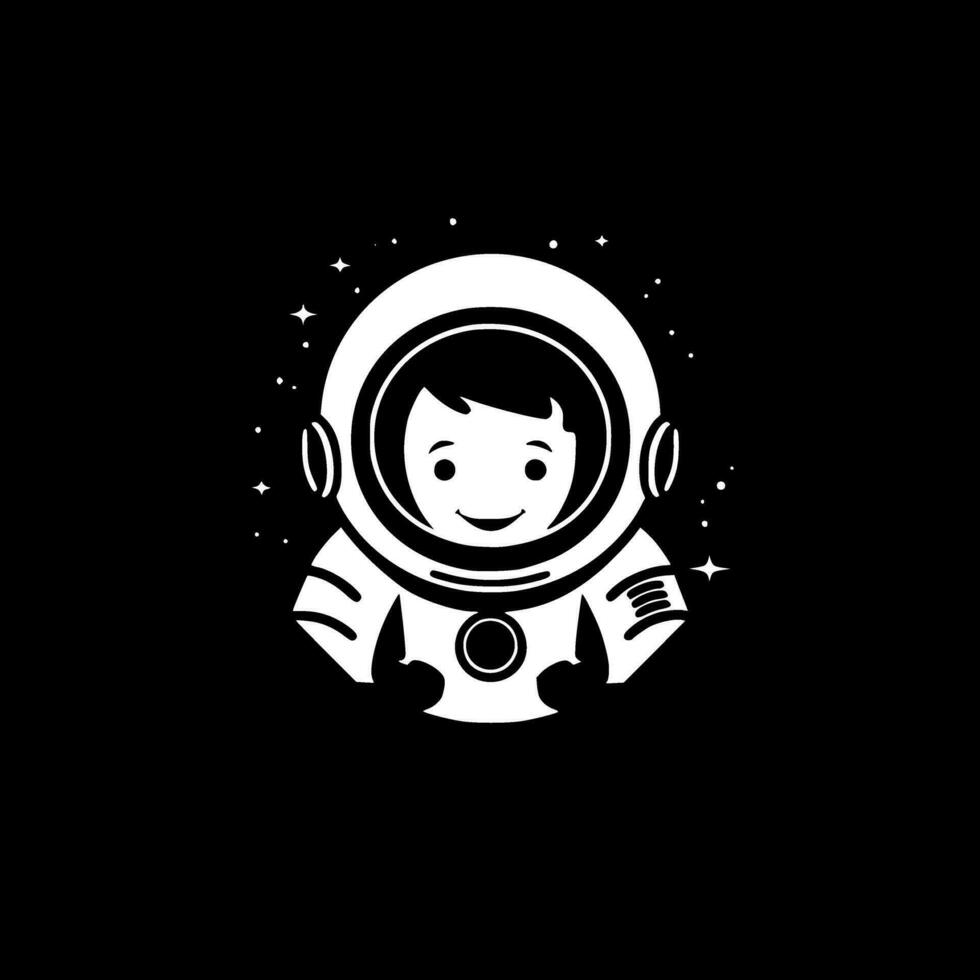 astronaute - haute qualité vecteur logo - vecteur illustration idéal pour T-shirt graphique