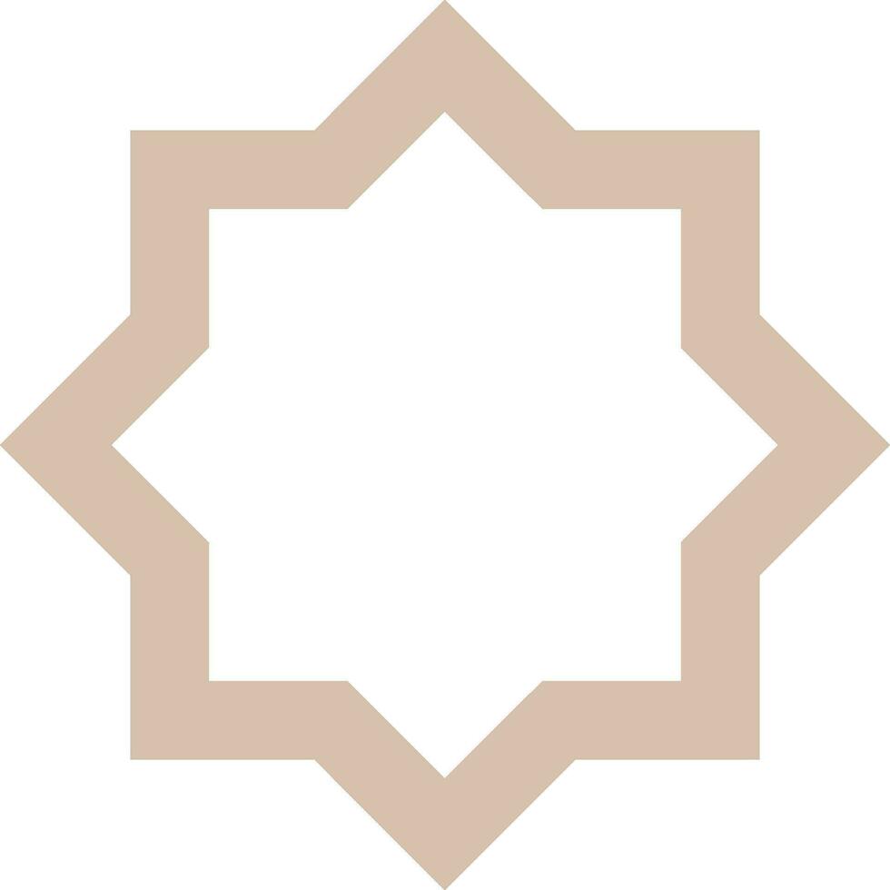 vecteur mandala une Facile conception avec arabe modèle