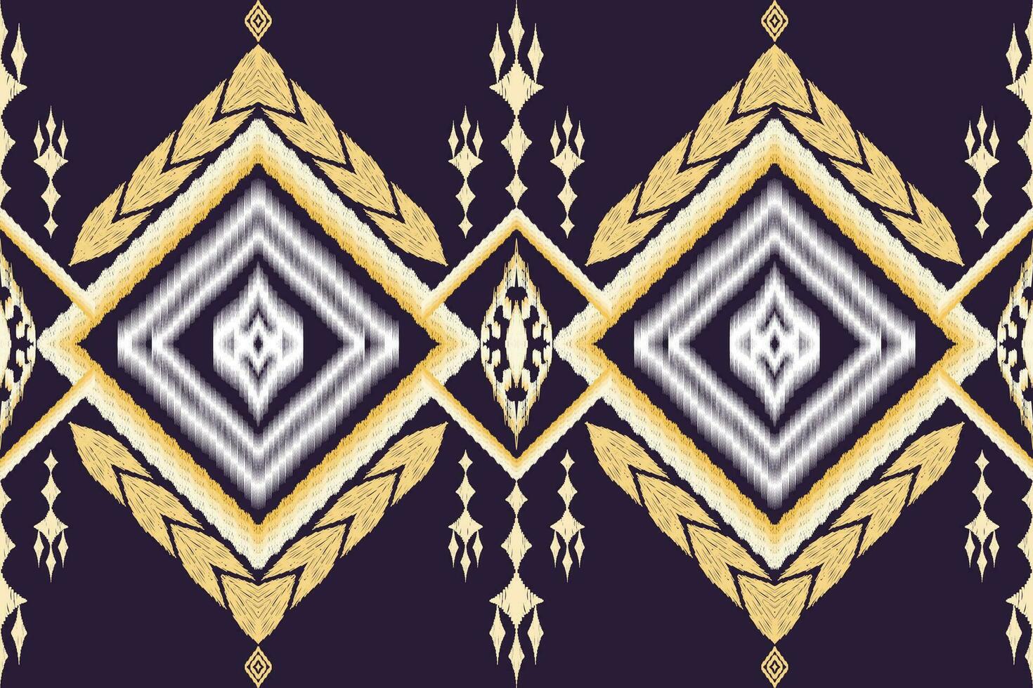 ikat ethnique aztèque broderie style.figure géométrique Oriental traditionnel art conception des motifs pour ikat arrière-plan, papier peint, mode, vêtements, emballage, tissu, élément, sarong, graphique, vecteur illustration.