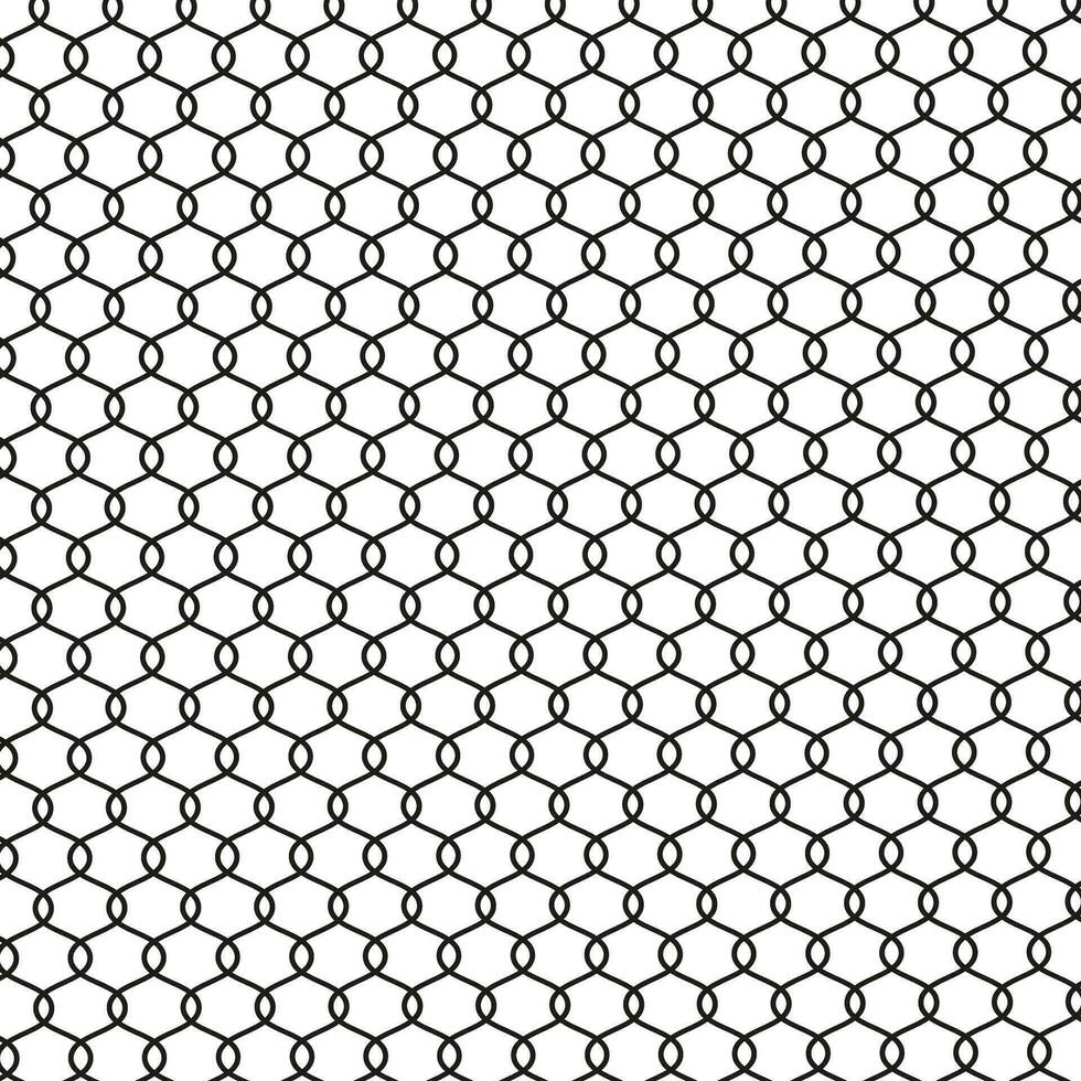 illustration de une noir pêche ou Football net.checkered ondulé Contexte dans griffonnage style. vecteur