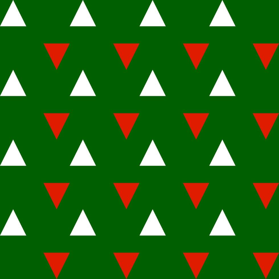 collection de vert et rouge sans couture arrière-plans adapté pour Noël saison. vecteur