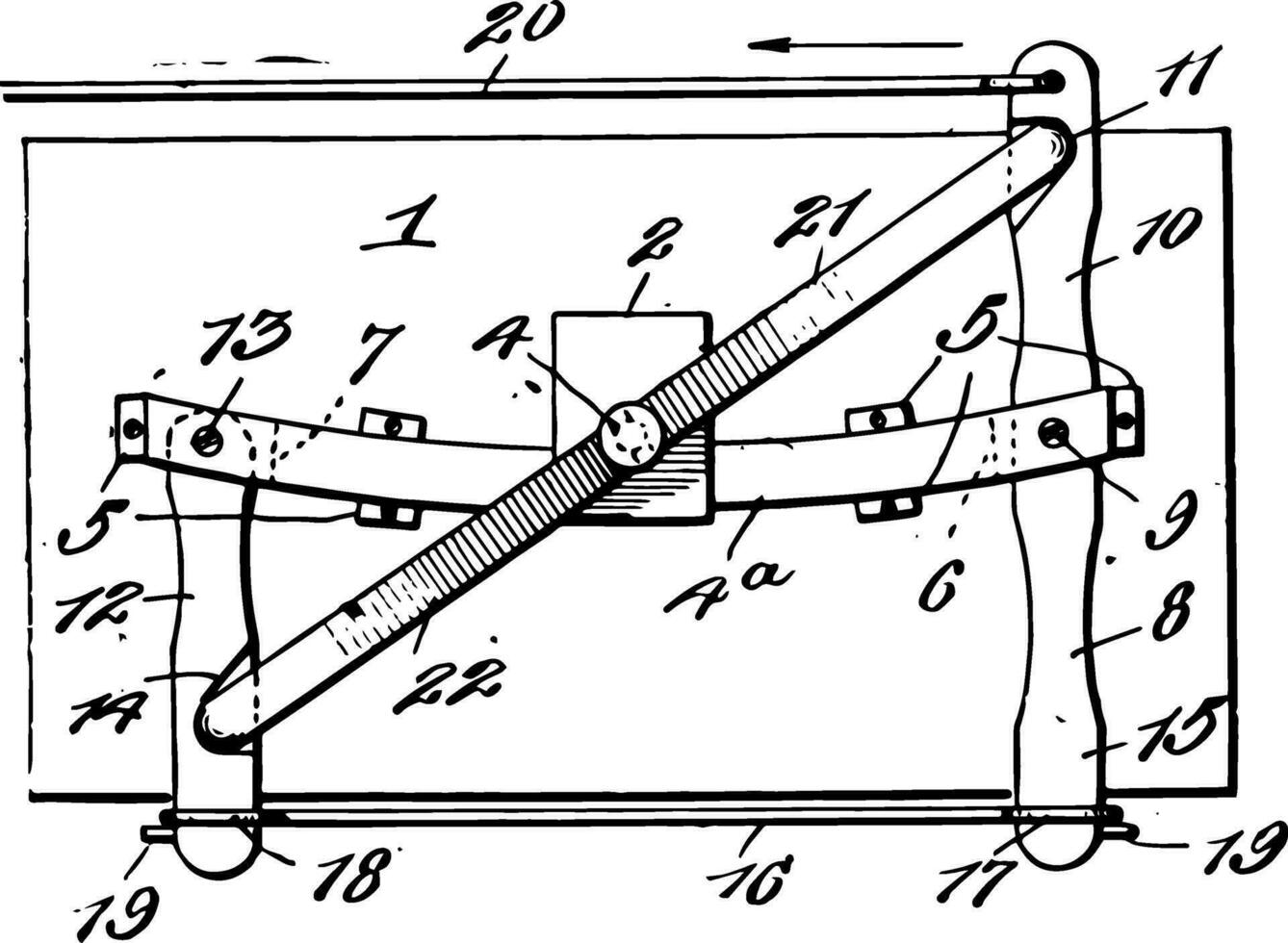 pompe jack ancien illustration. vecteur