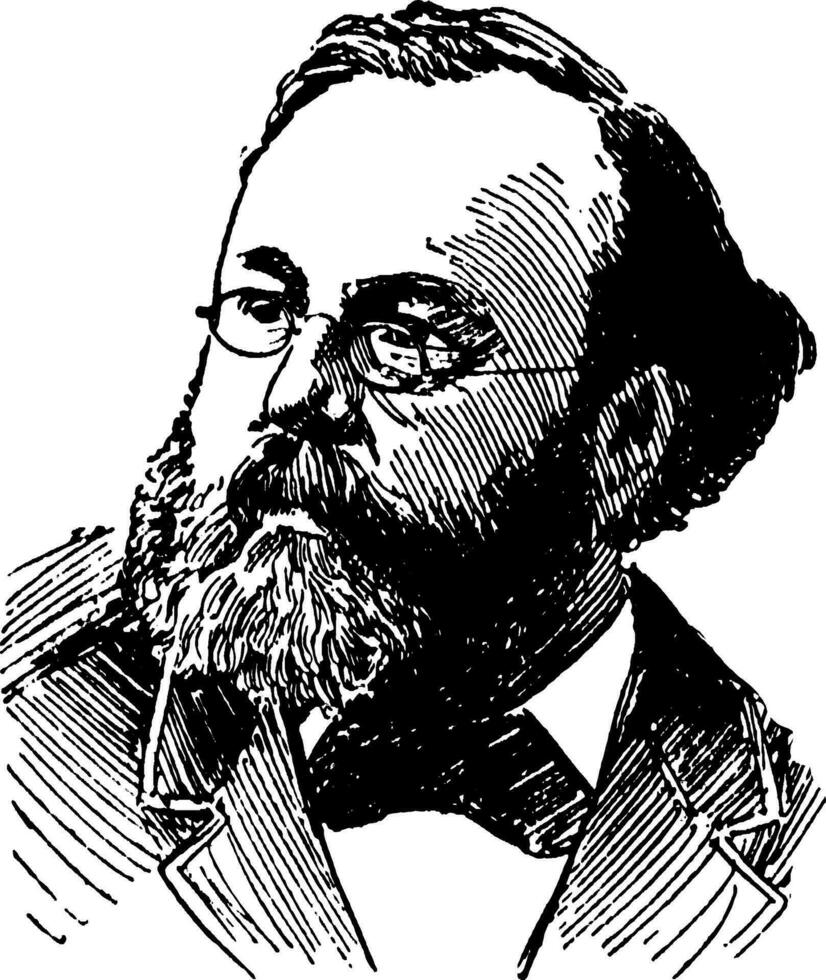 robert Buchanan, ancien illustration vecteur