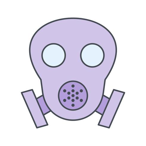 Masque à gaz Vector Icon