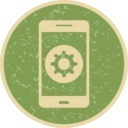 Définition d&#39;icône de vecteur d&#39;application mobile