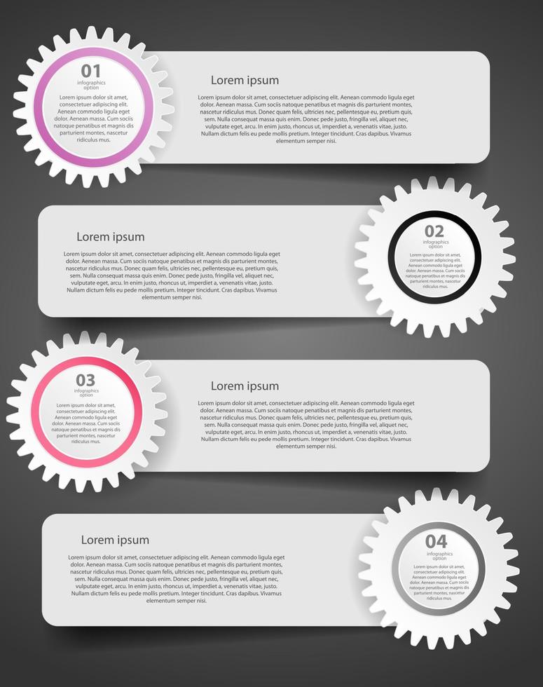 modèle d'infographie illustration vectorielle d'affaires vecteur