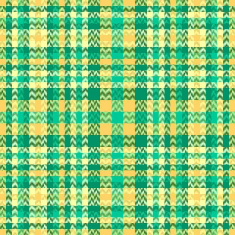 en tissu vérifier textile de sans couture Contexte tartan avec une modèle texture vecteur plaid.