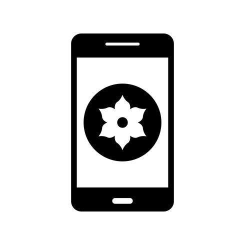 Galerie Mobile Application Vector Icon