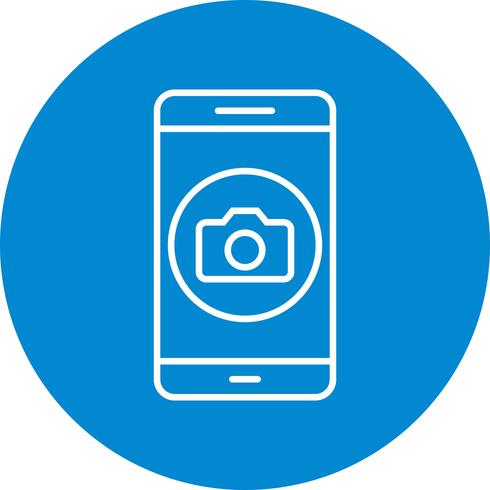 Caméra Mobile Application Vector Icon