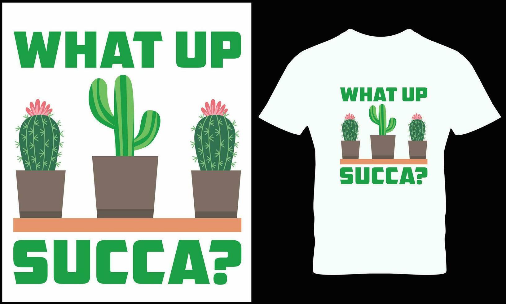 cactus T-shirt conception vecteur graphique.